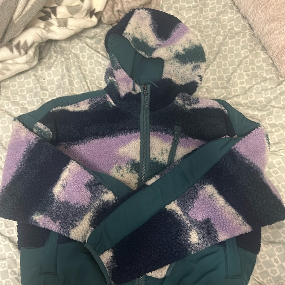 Multicolor zip up